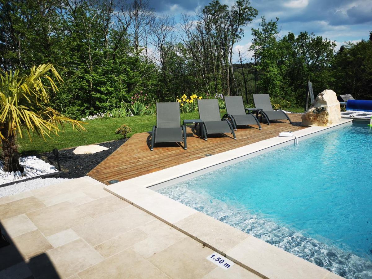 "Notre Bastide" Maison Et Table D'Hotes Traditionnelle Et Vegetarienne, Piscine, Jacuzzi, Clim, , A 5 Mn De Sarlat Marcillac-Saint-Quentin Luaran gambar